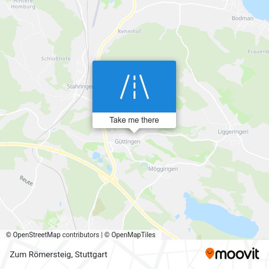 Карта Zum Römersteig