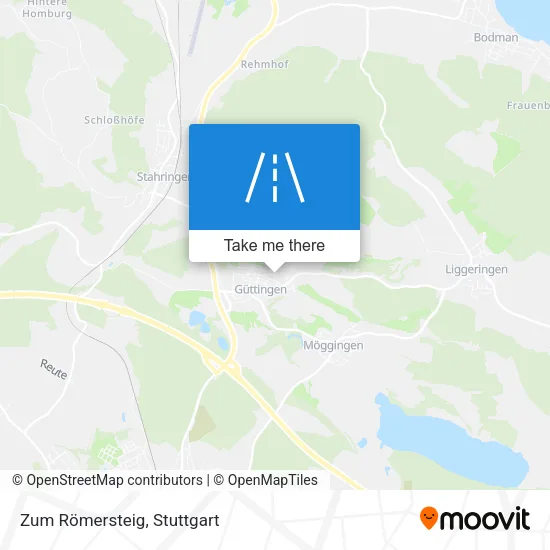 Карта Zum Römersteig