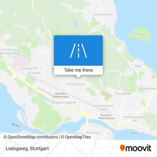 Карта Liebigweg