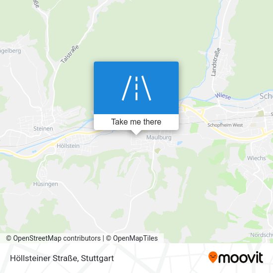 Карта Höllsteiner Straße