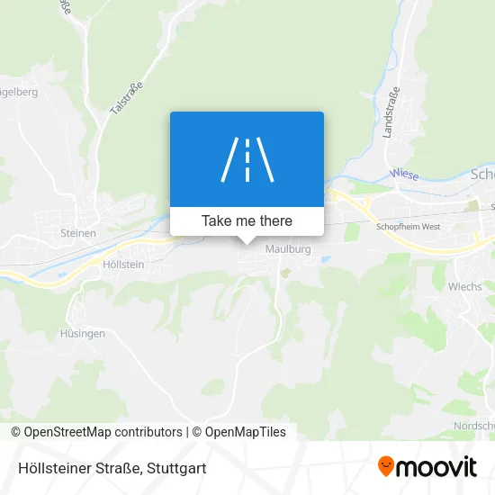 Карта Höllsteiner Straße