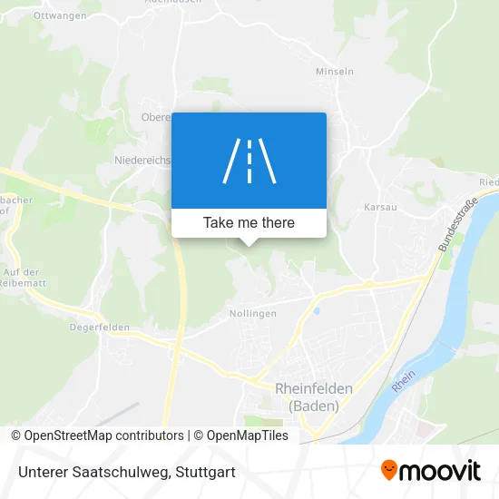 Карта Unterer Saatschulweg