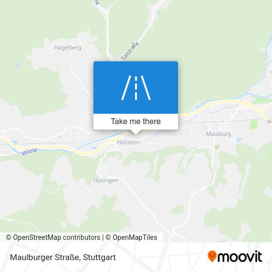 Maulburger Straße map