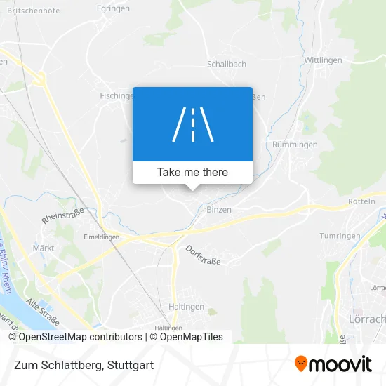 Карта Zum Schlattberg