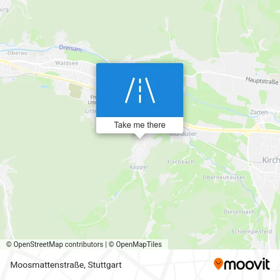 Карта Moosmattenstraße