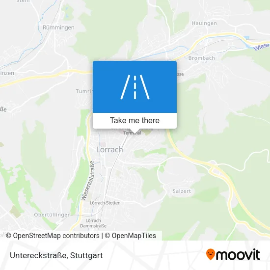 Карта Untereckstraße