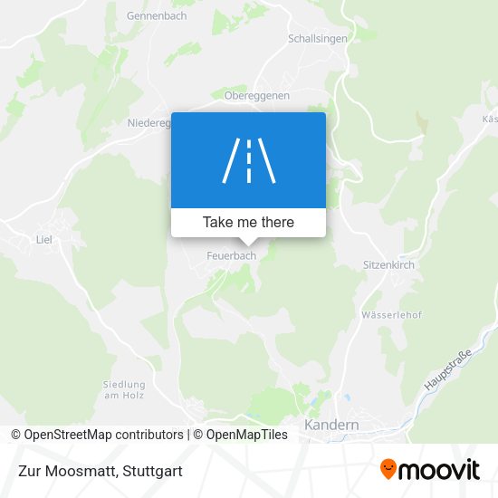 Карта Zur Moosmatt