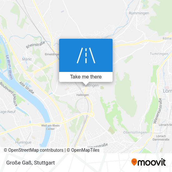 Карта Große Gaß