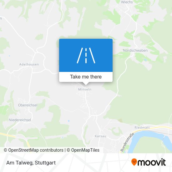 Am Talweg map