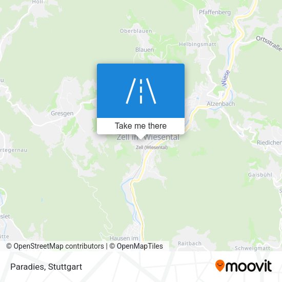 Карта Paradies