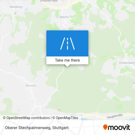 Карта Oberer Stechpalmenweg