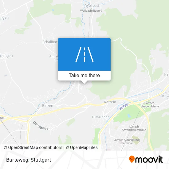 Карта Burteweg