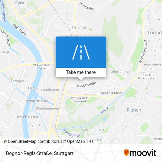 Bognor-Regis-Straße map