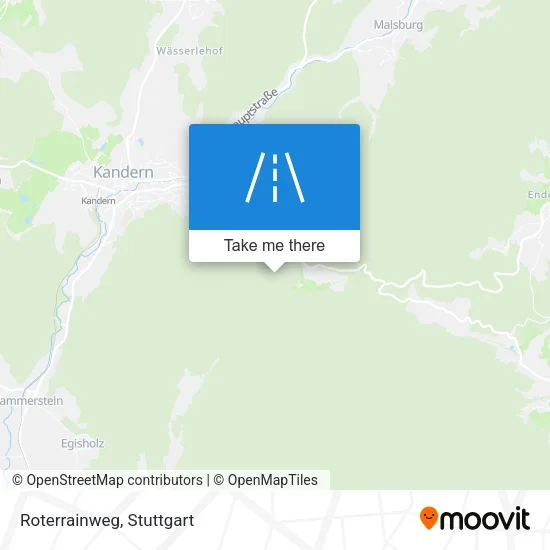 Карта Roterrainweg
