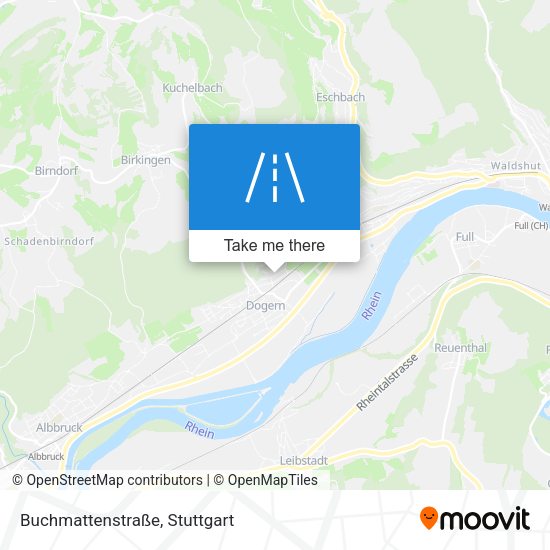 Buchmattenstraße map