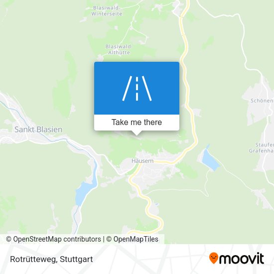 Карта Rotrütteweg