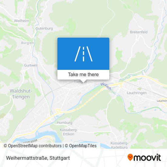 Weihermattstraße map