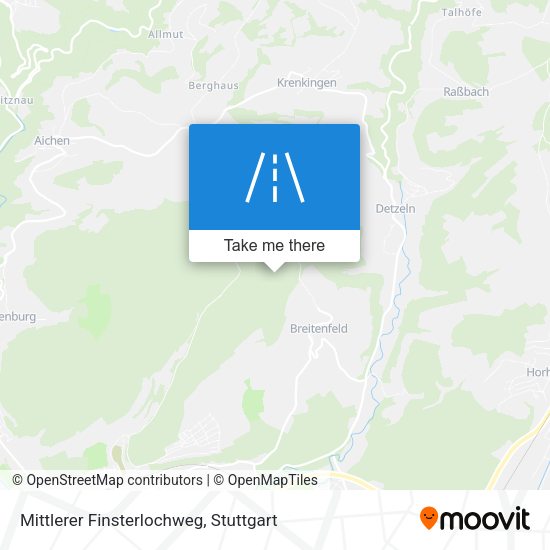 Mittlerer Finsterlochweg map