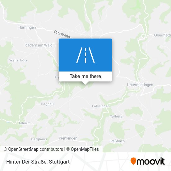 Hinter Der Straße map