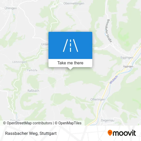 Карта Rassbacher Weg