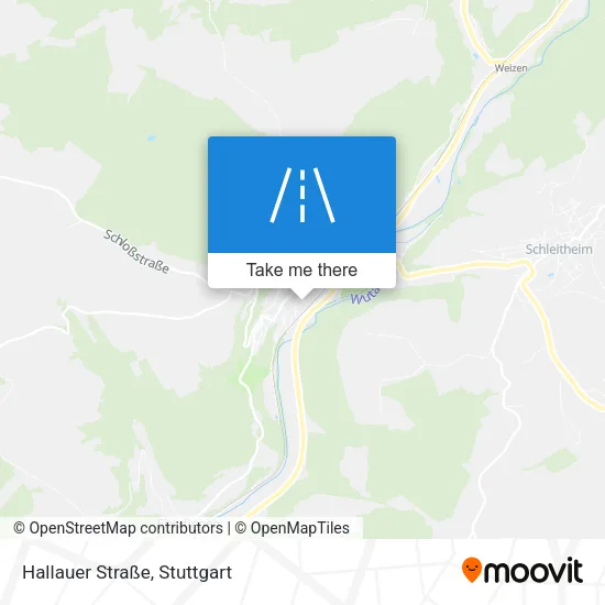 Hallauer Straße map