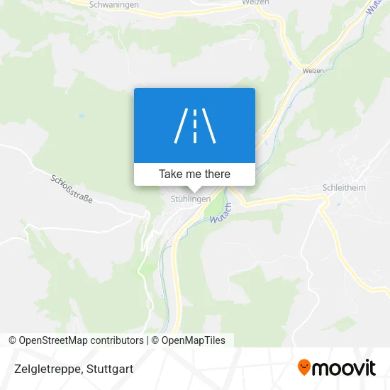 Карта Zelgletreppe