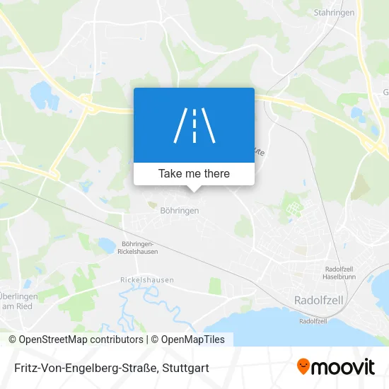 Карта Fritz-Von-Engelberg-Straße