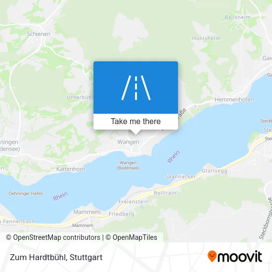 Карта Zum Hardtbühl