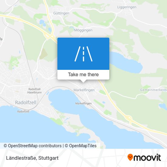 Ländlestraße map