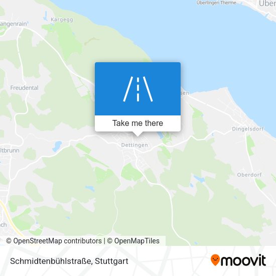 Schmidtenbühlstraße map