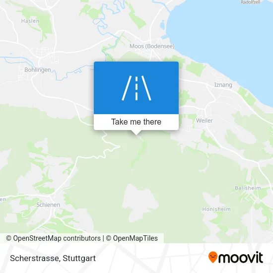 Карта Scherstrasse