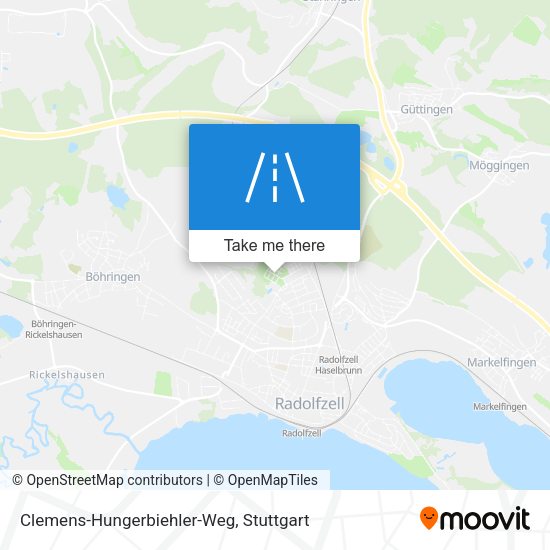 Clemens-Hungerbiehler-Weg map