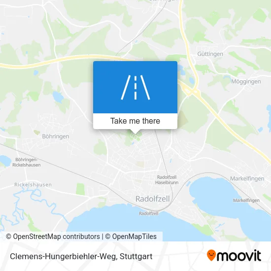 Карта Clemens-Hungerbiehler-Weg