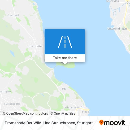 Карта Promenade Der Wild- Und Strauchrosen