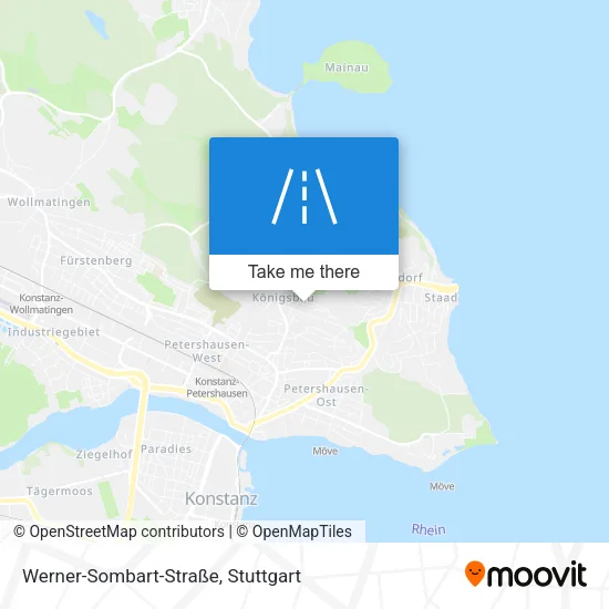 Карта Werner-Sombart-Straße