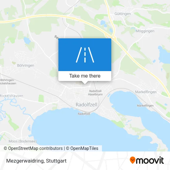 Карта Mezgerwaidring