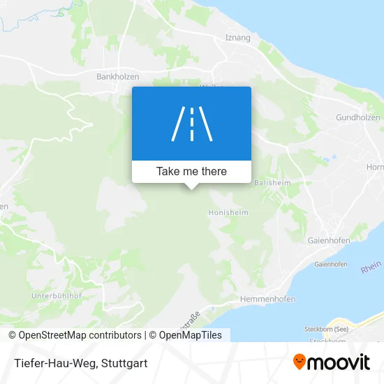 Карта Tiefer-Hau-Weg