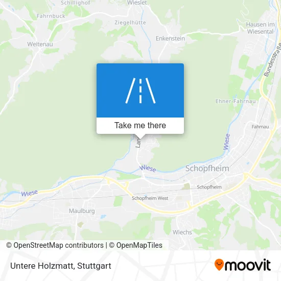 Карта Untere Holzmatt