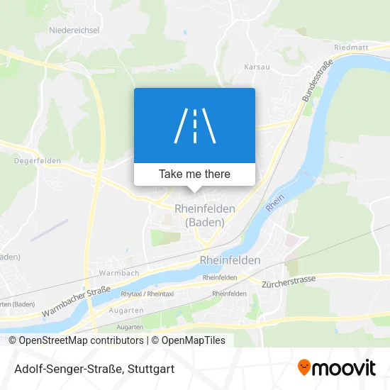 Карта Adolf-Senger-Straße