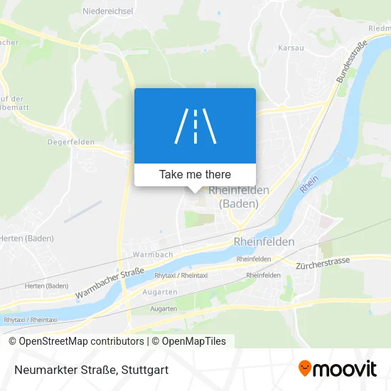 Карта Neumarkter Straße