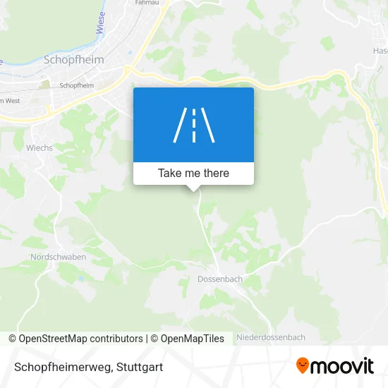 Карта Schopfheimerweg