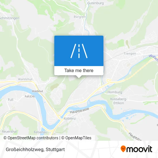 Карта Großeichholzweg