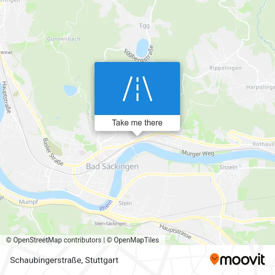 Карта Schaubingerstraße