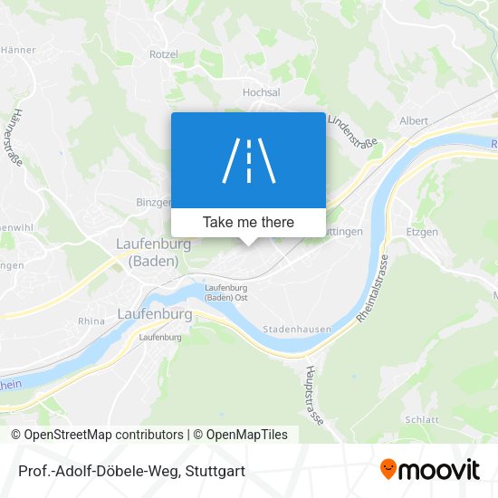 Prof.-Adolf-Döbele-Weg map