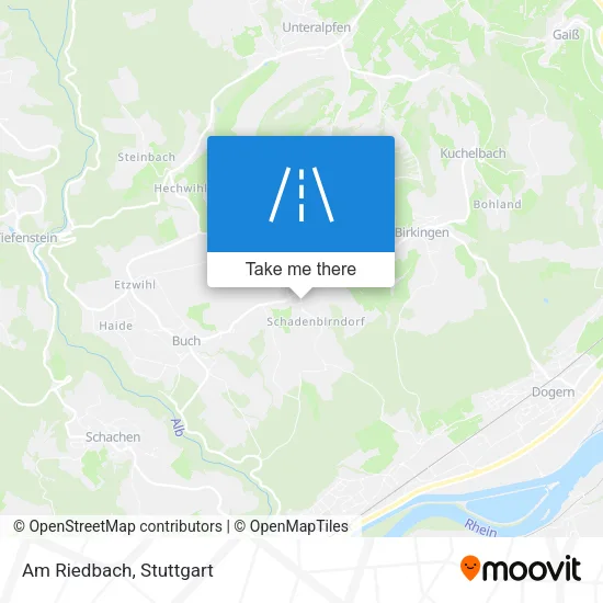 Карта Am Riedbach