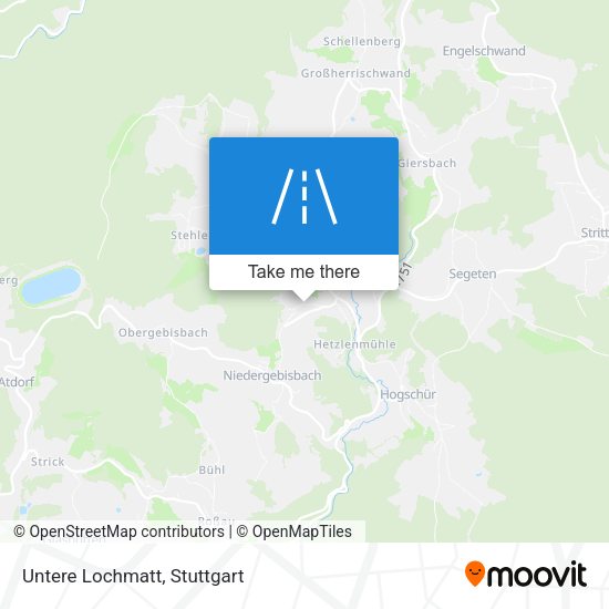 Карта Untere Lochmatt