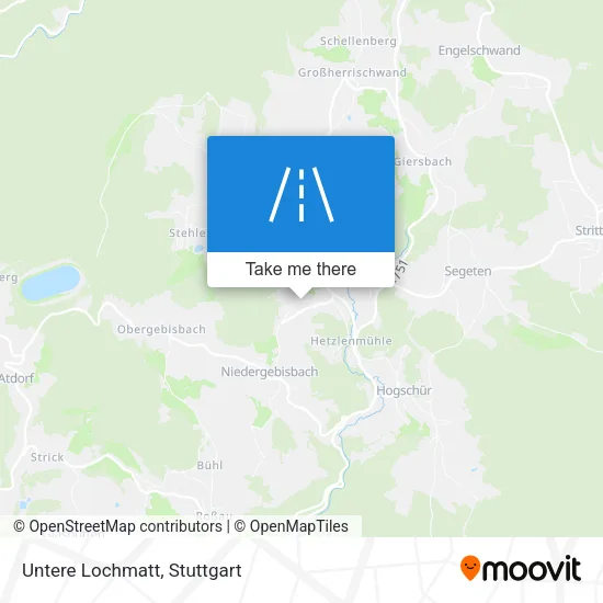Карта Untere Lochmatt
