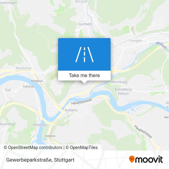Gewerbeparkstraße map
