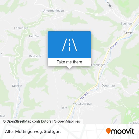 Карта Alter Mettingerweg