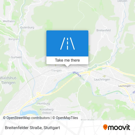 Карта Breitenfelder Straße